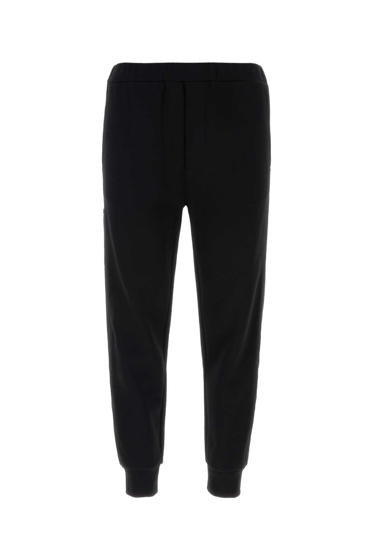 Prada Cotton Blend Joggers — Black