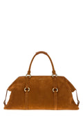 Alexander McQueen Farringdon Maxi Shoulder Bag — Brown