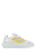 Alyx Two-Tone Leather Hiking Sneaker — White