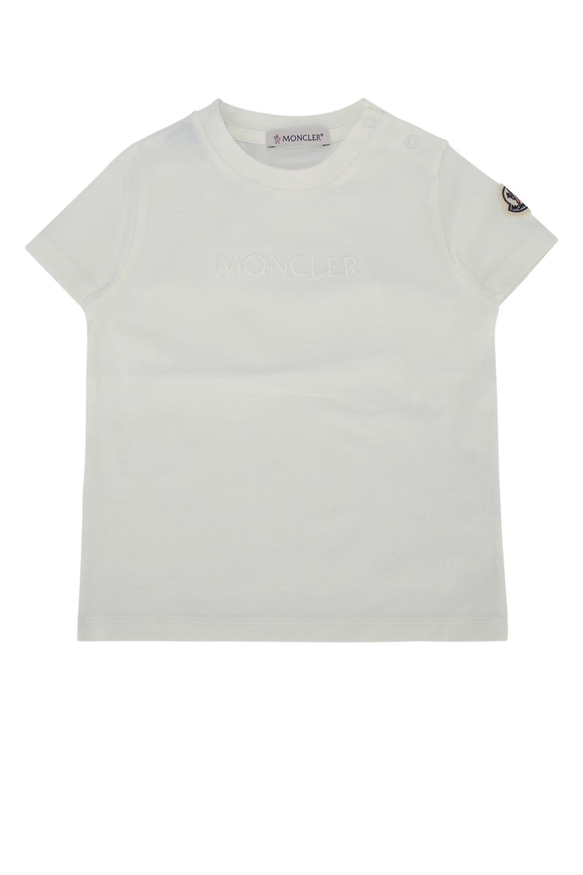 Moncler Jr Baby T-shirt — White