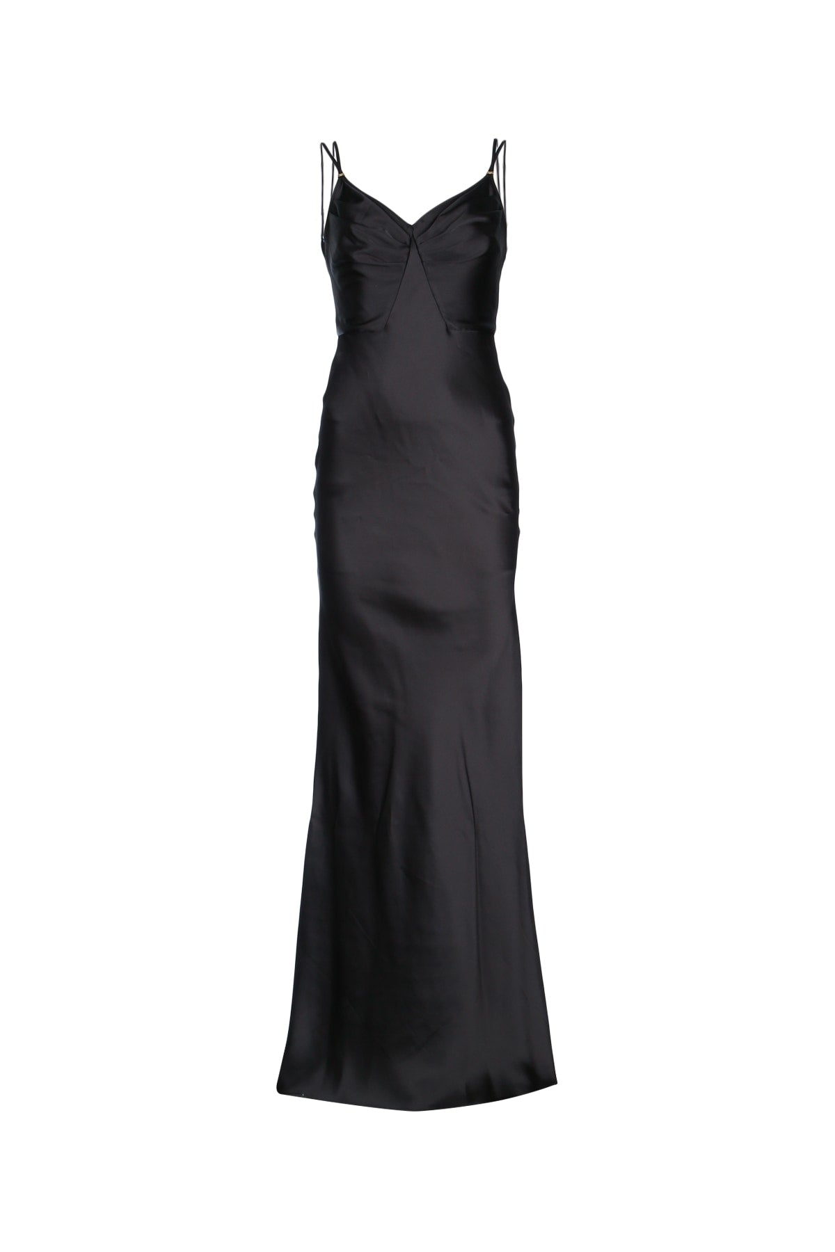 Elisabetta Franchi Lungo Dress — Black