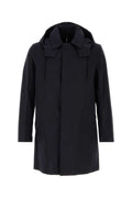 Mackintosh Cotton Raincoat Raincoat — Navy