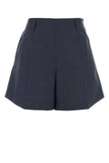 Givenchy Waisted Shorts — Navy