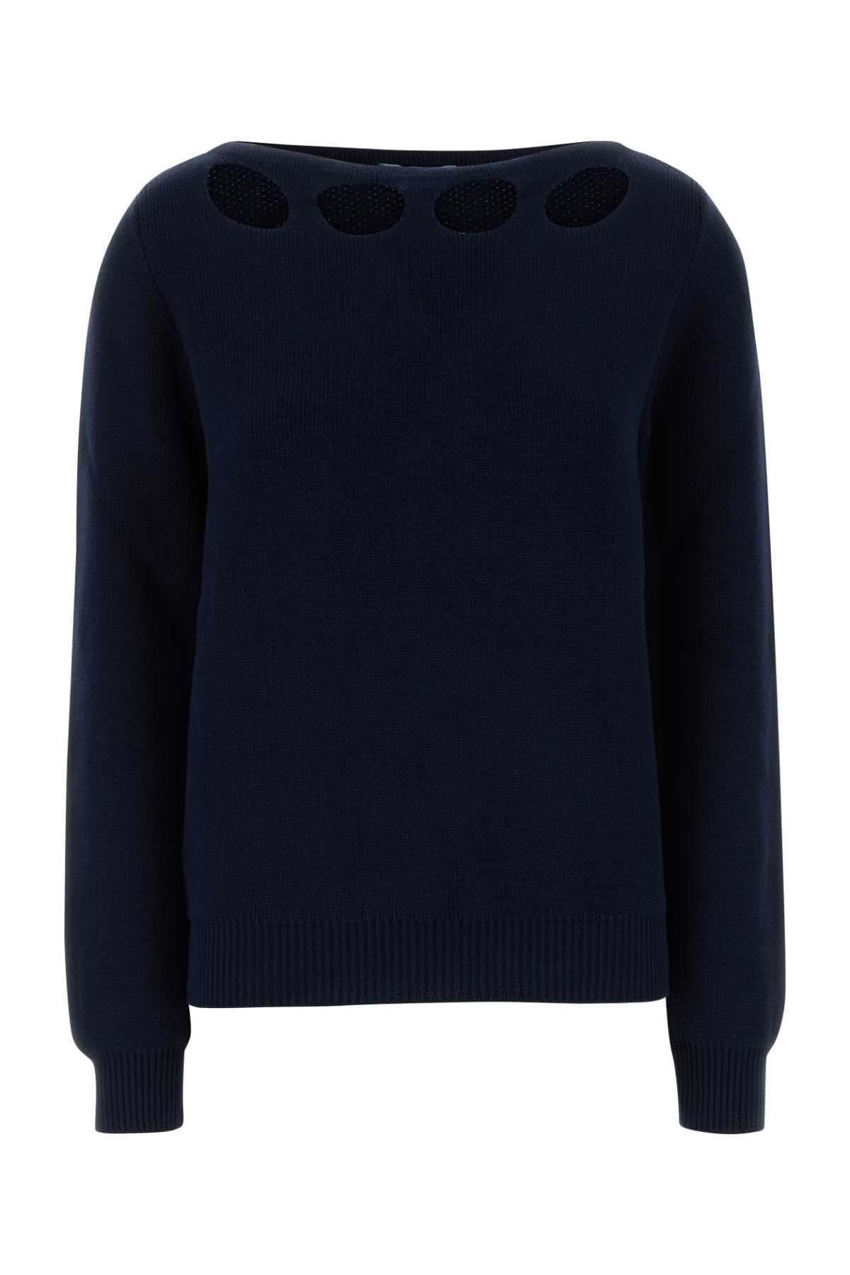 Prada Barca Sweater — Navy