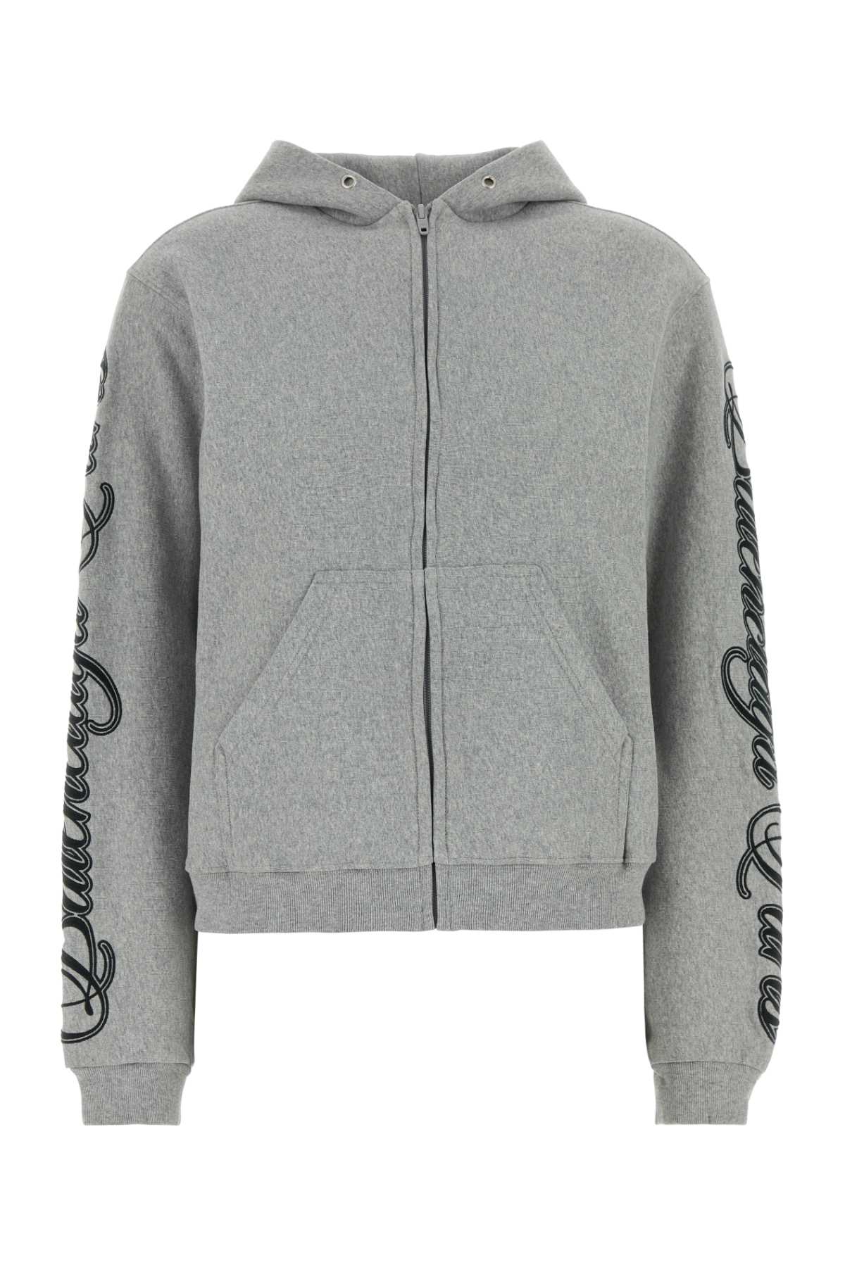 Balenciaga Regular Hoodie — Gray