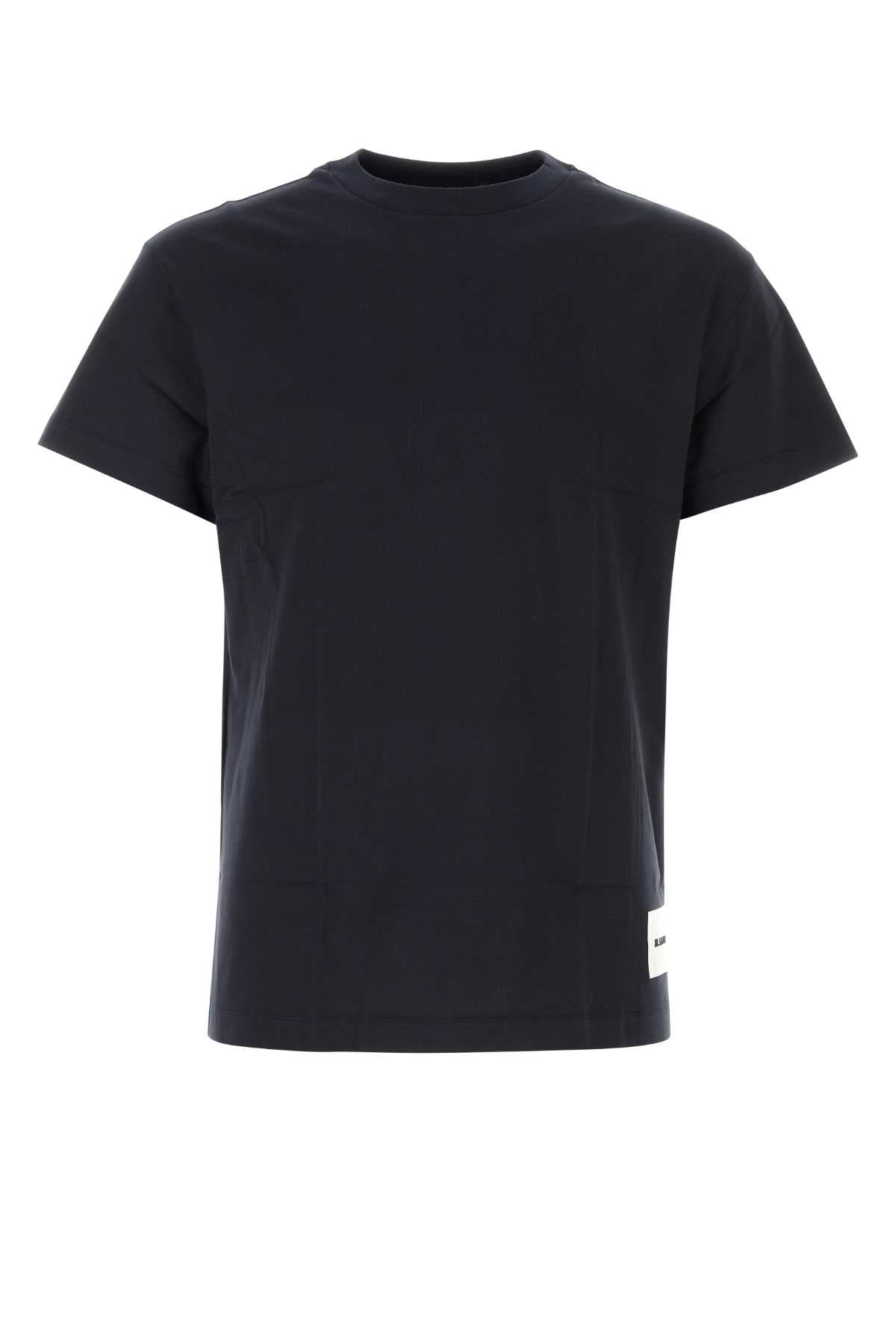 Jil Sander Cotton T-Shirt — Navy