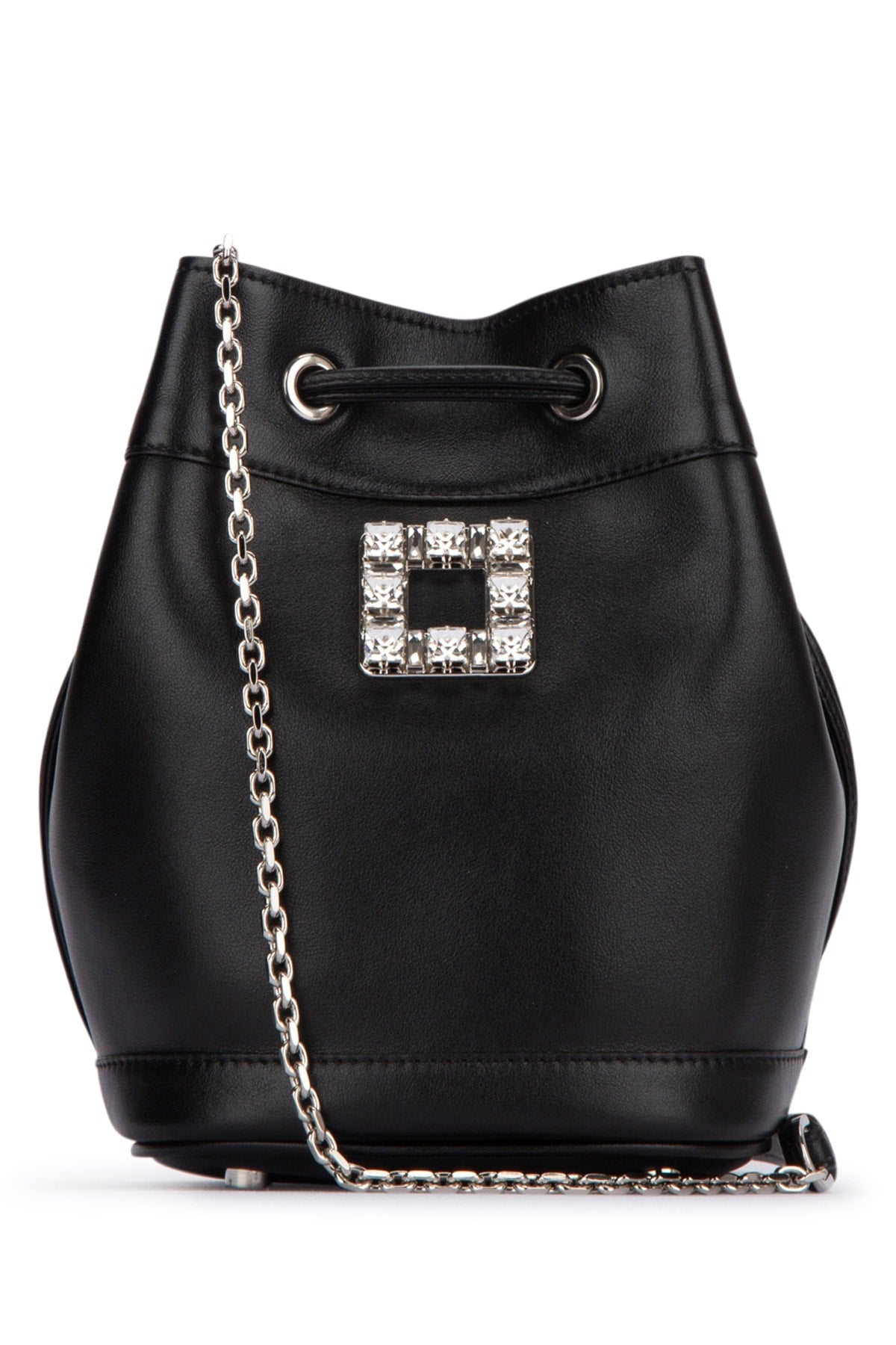 Roger Vivier Vivier Bucket Bag — Black