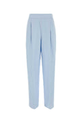 Agnona Pleat Trouser — Blue