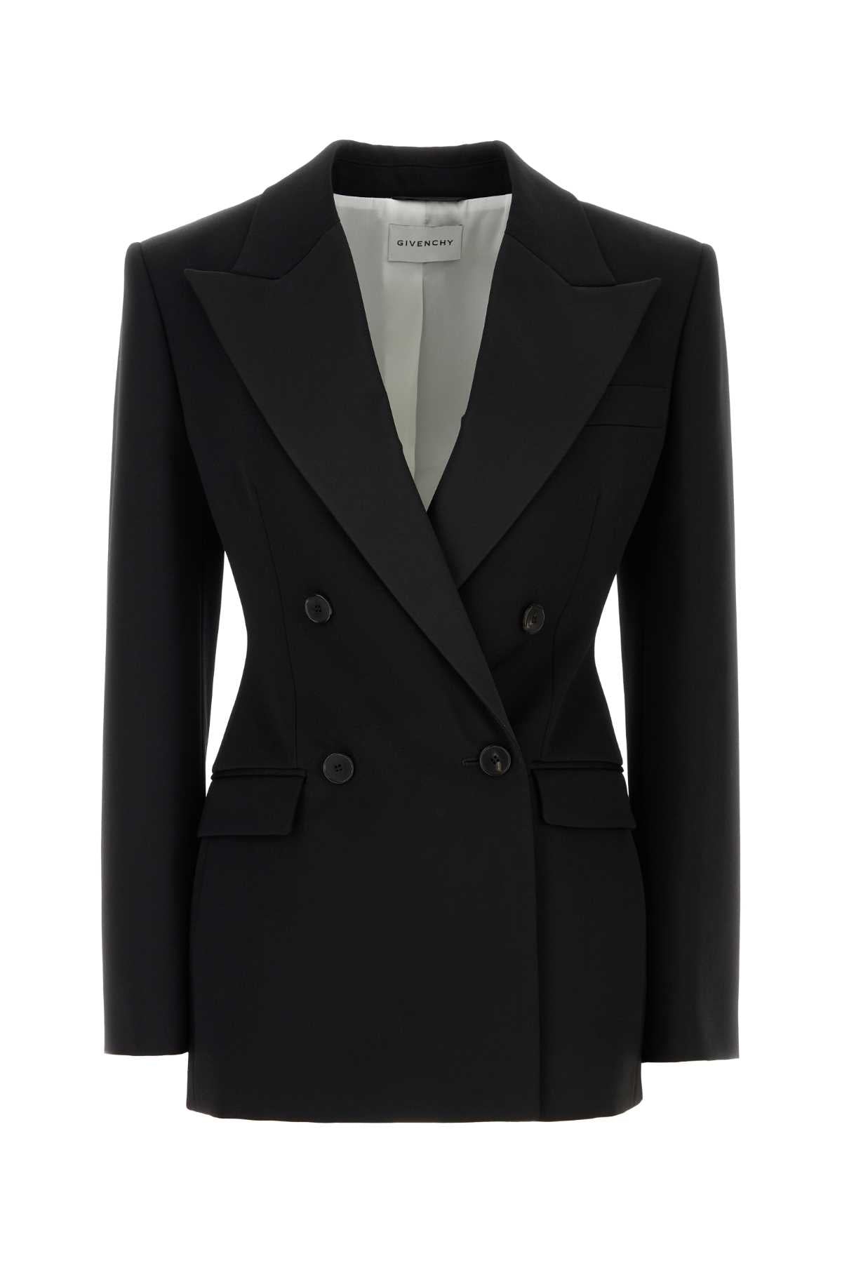 Givenchy Breasted Blazer — Black
