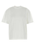 Camiseta de algodón Prada — Blanca