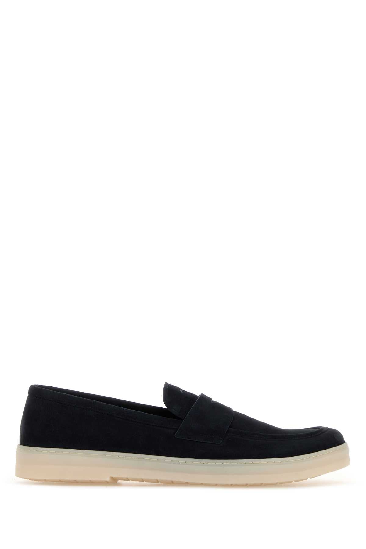 Prada Suede Loafer — Black