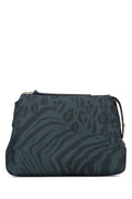 Pinko Case Clutch — teal