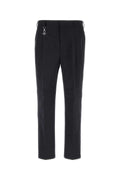 Prada Navy Poplin Trousers — Navy