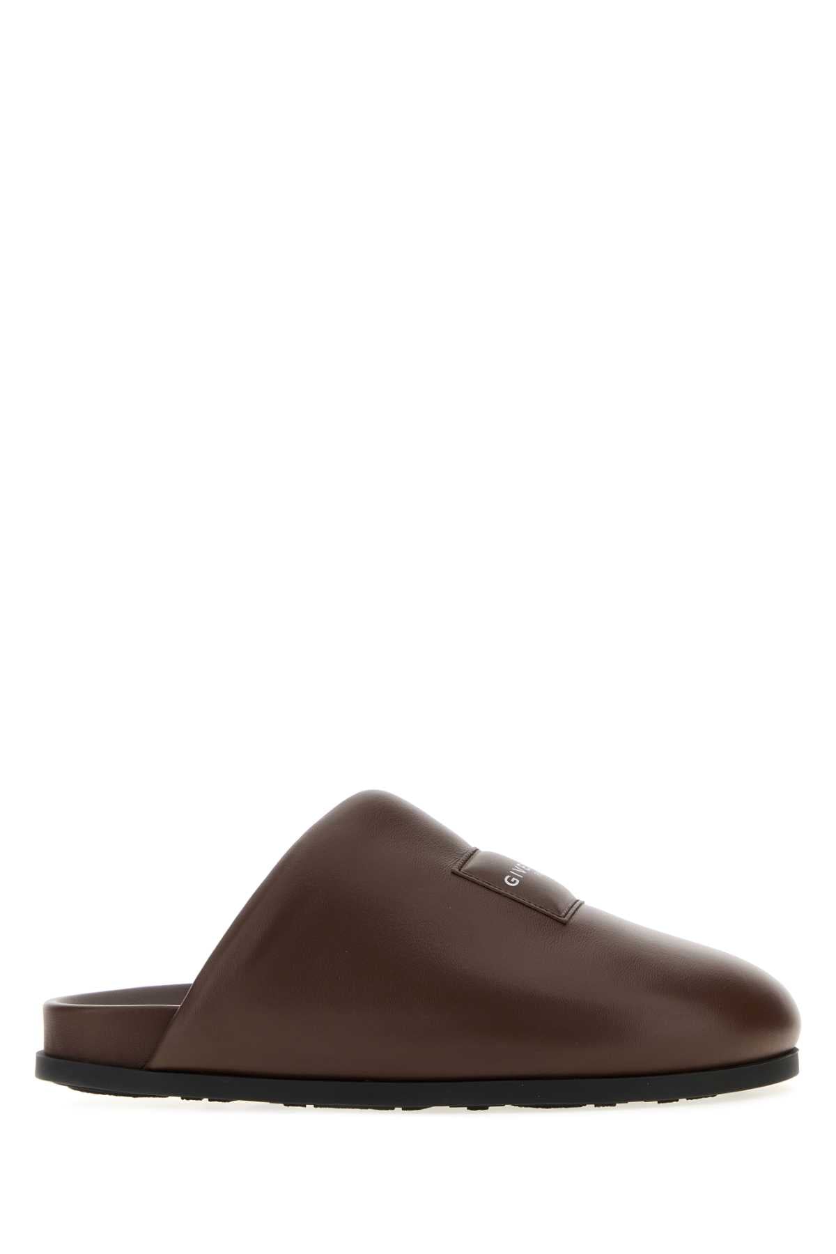 Givenchy Puffy Mules Slipper — Brown