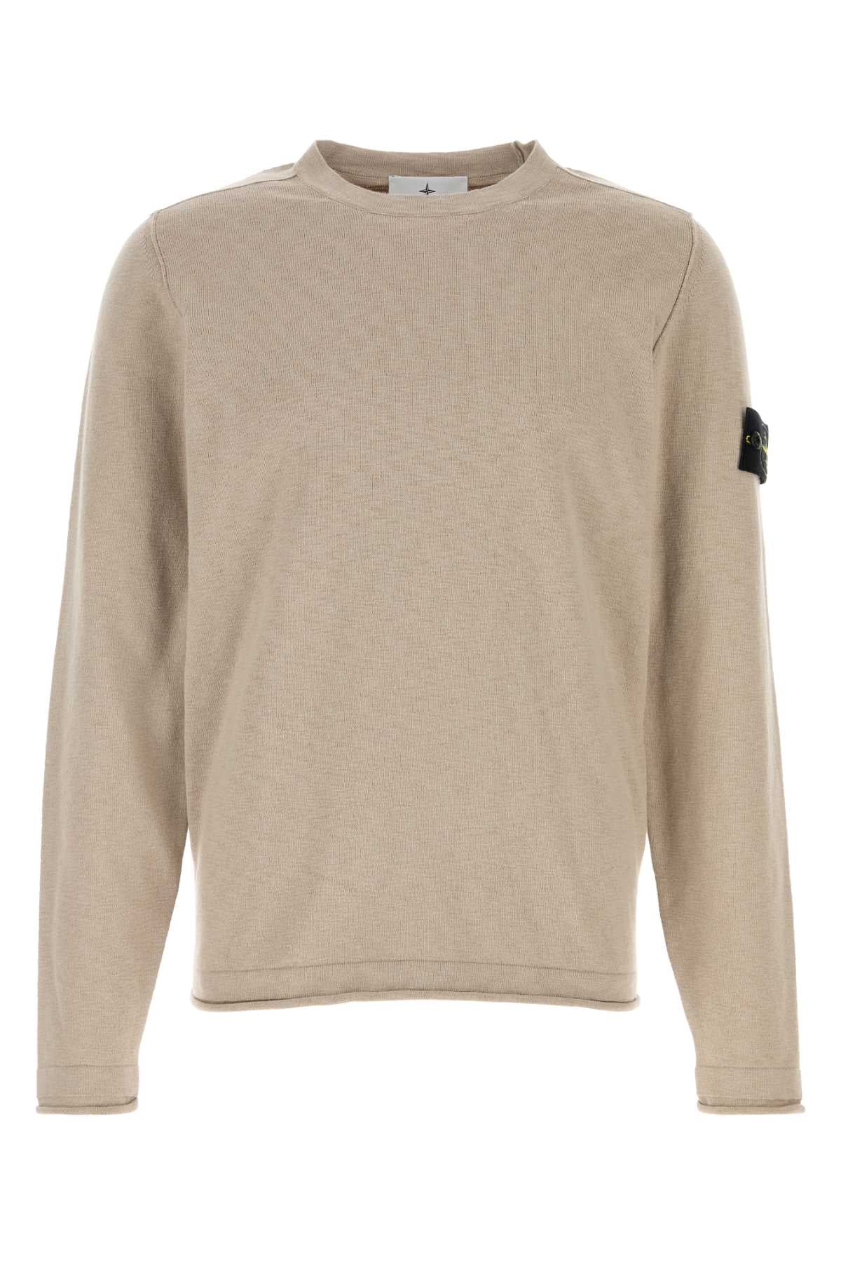 Stone Island CRENECK Sweater — Beige