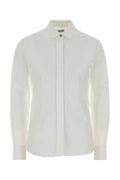 Burberry Cotton Poplin Shirt — White