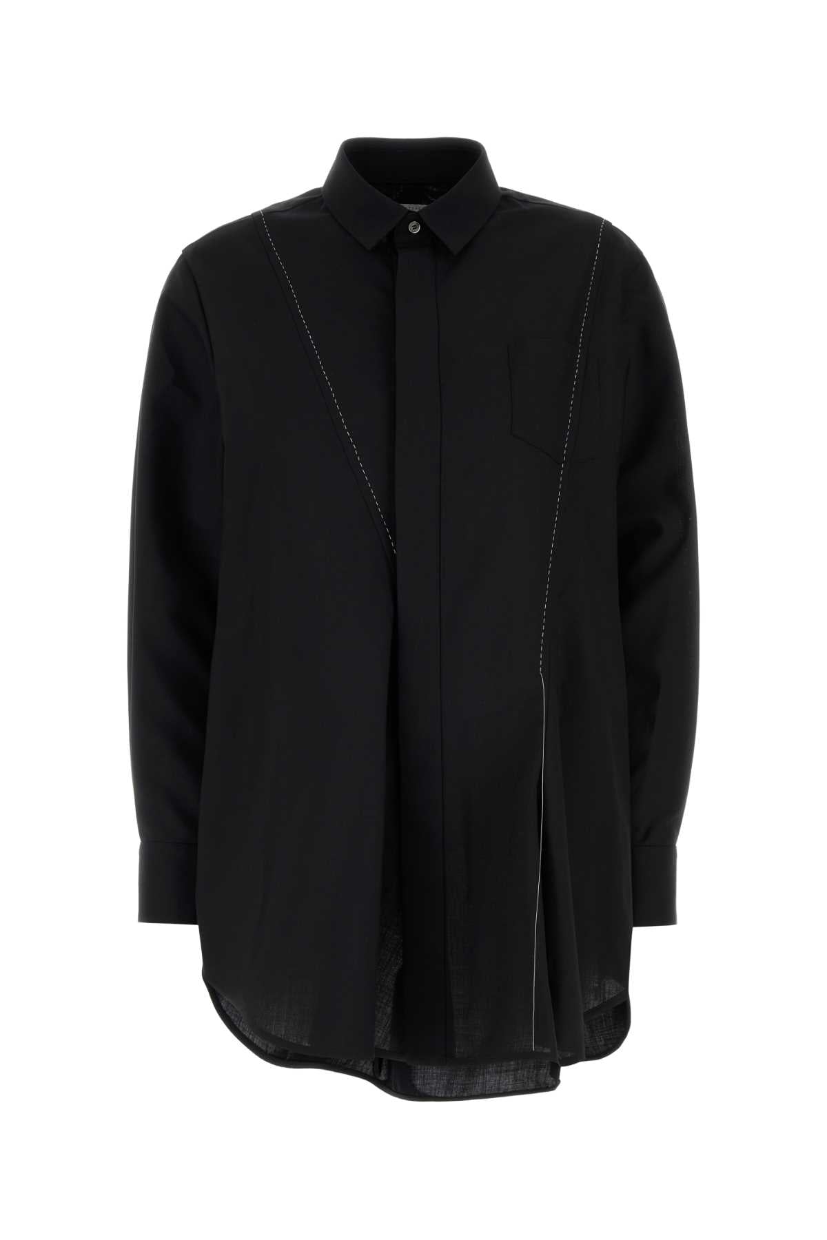 Sacai Shirt Shirt — Black