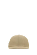 Prada CAPPELLI Linen Baseball Cap — Beige