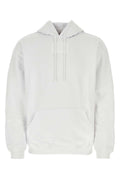 Vtmnts Cotton-Blend Oversize Hoodie — White