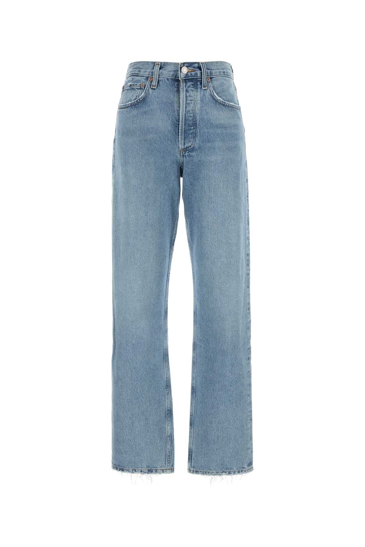 Agolde Kelly Jeans — Azul