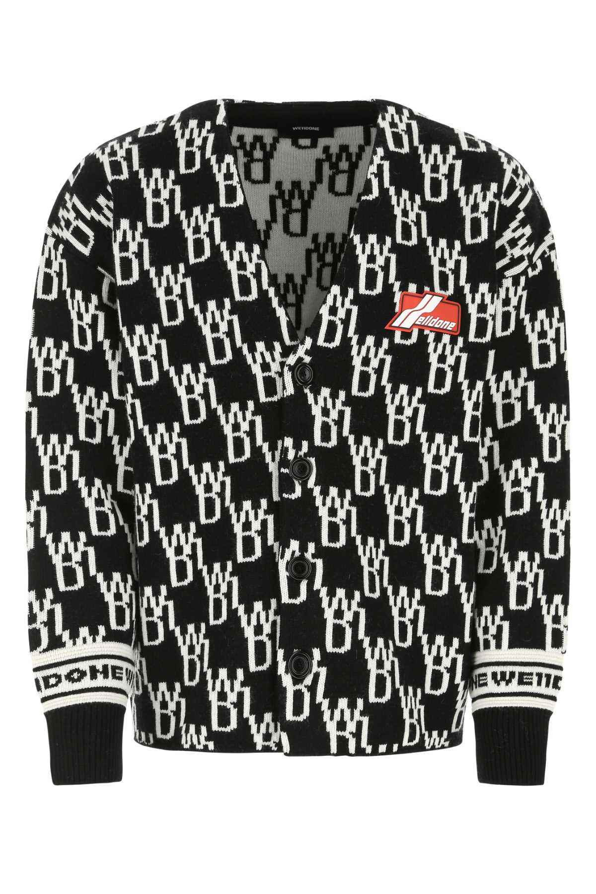 We11 Done Maglieria Cardigan — Black