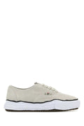 Maison Mihara Yasuhiro Cotton Canvas Low-Top Sneaker — Beige