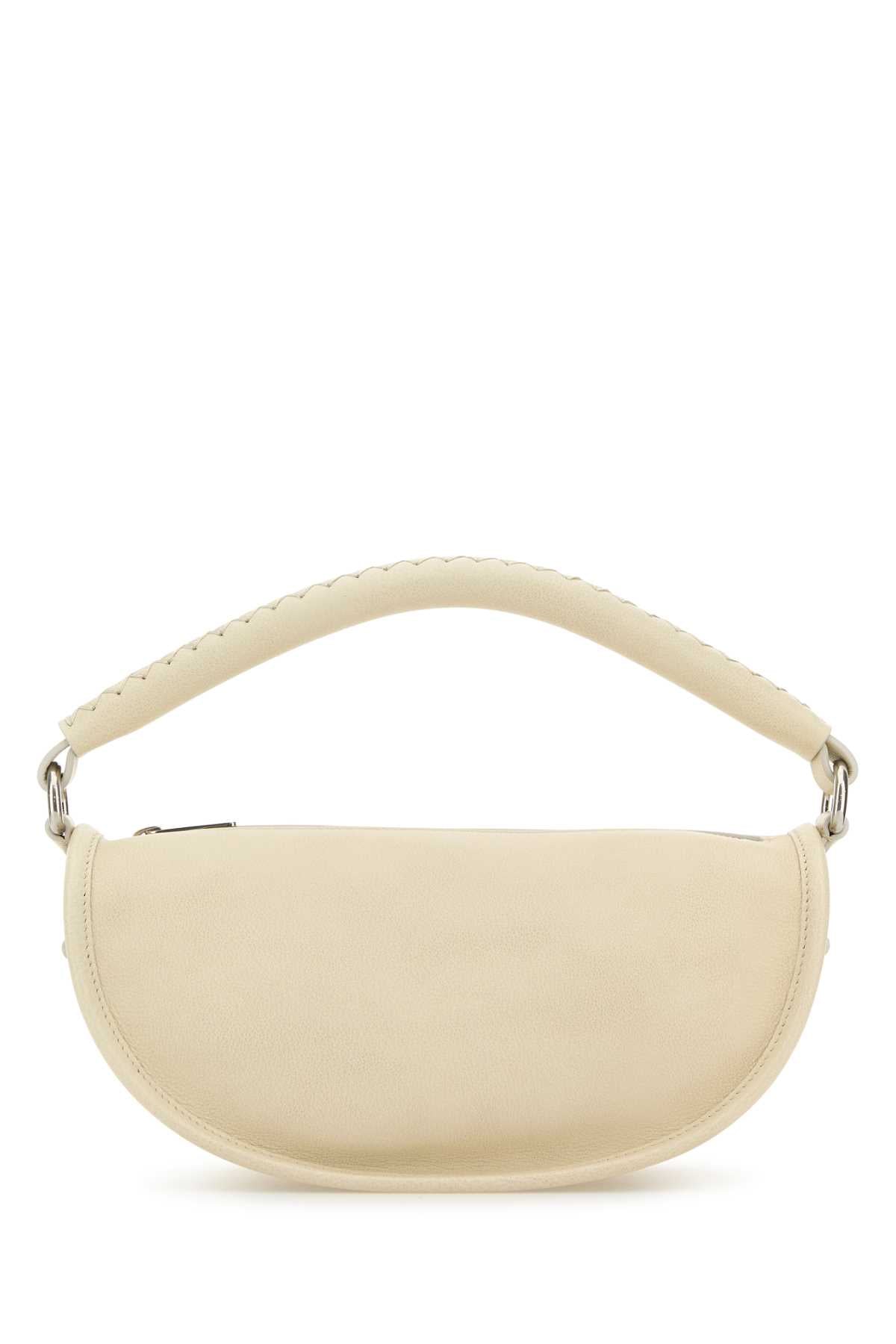 Burberry B Clip Shoulder Bag — Beige
