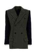 Jean Paul Gaultier Breasted Blazer — Khaki