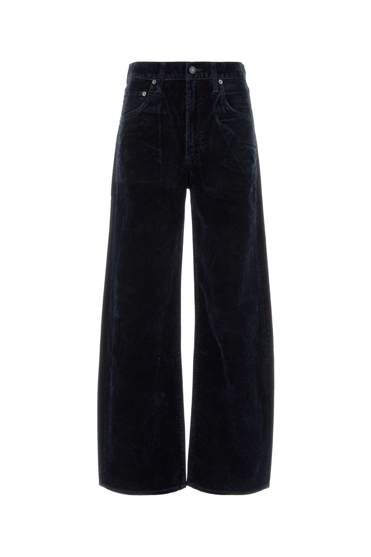 Agolde Low Curve Jeans — Navy