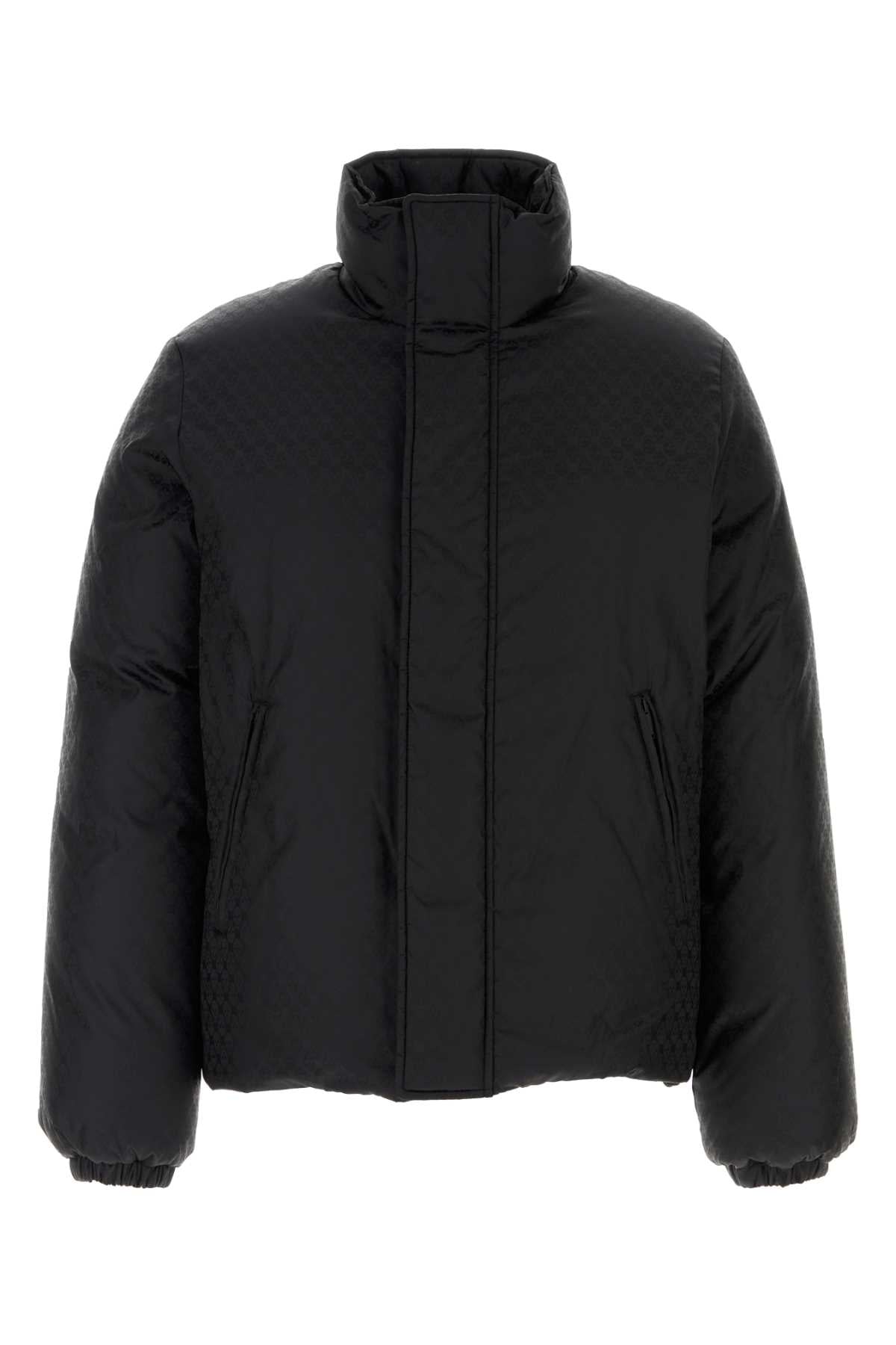 Alexander McQueen Nylon Down Down Jacket — Black