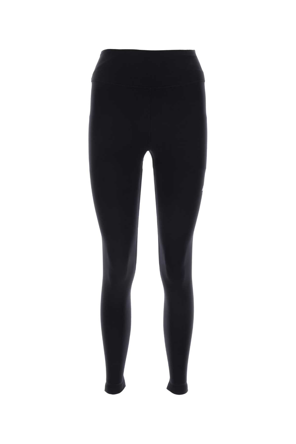 Balenciaga Stretch Nylon Leggings — Black