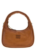 Miu Miu Wander Shoulder Bag — Brown