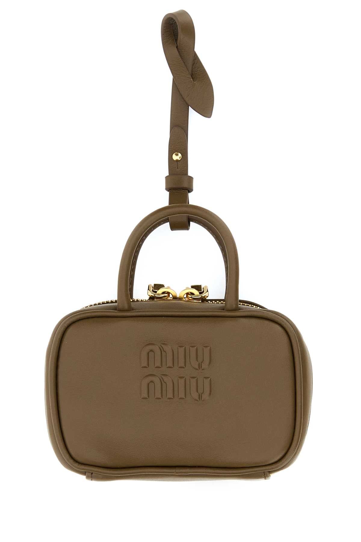 Miu Miu Aventure Wallet — Beige