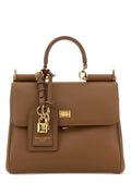 Dolce & Gabbana My Sicily Top Handle Bag — Brown