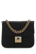 Maison Margiela Leather Chain-Strap Shoulder Bag — Black