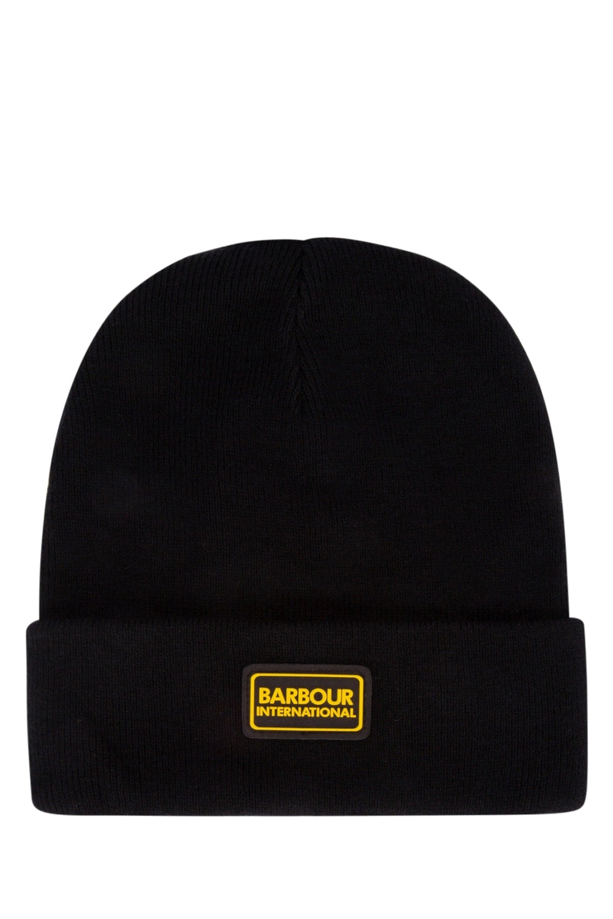 Barbour Kids BOYS Ribbed Knit Beanie — Black