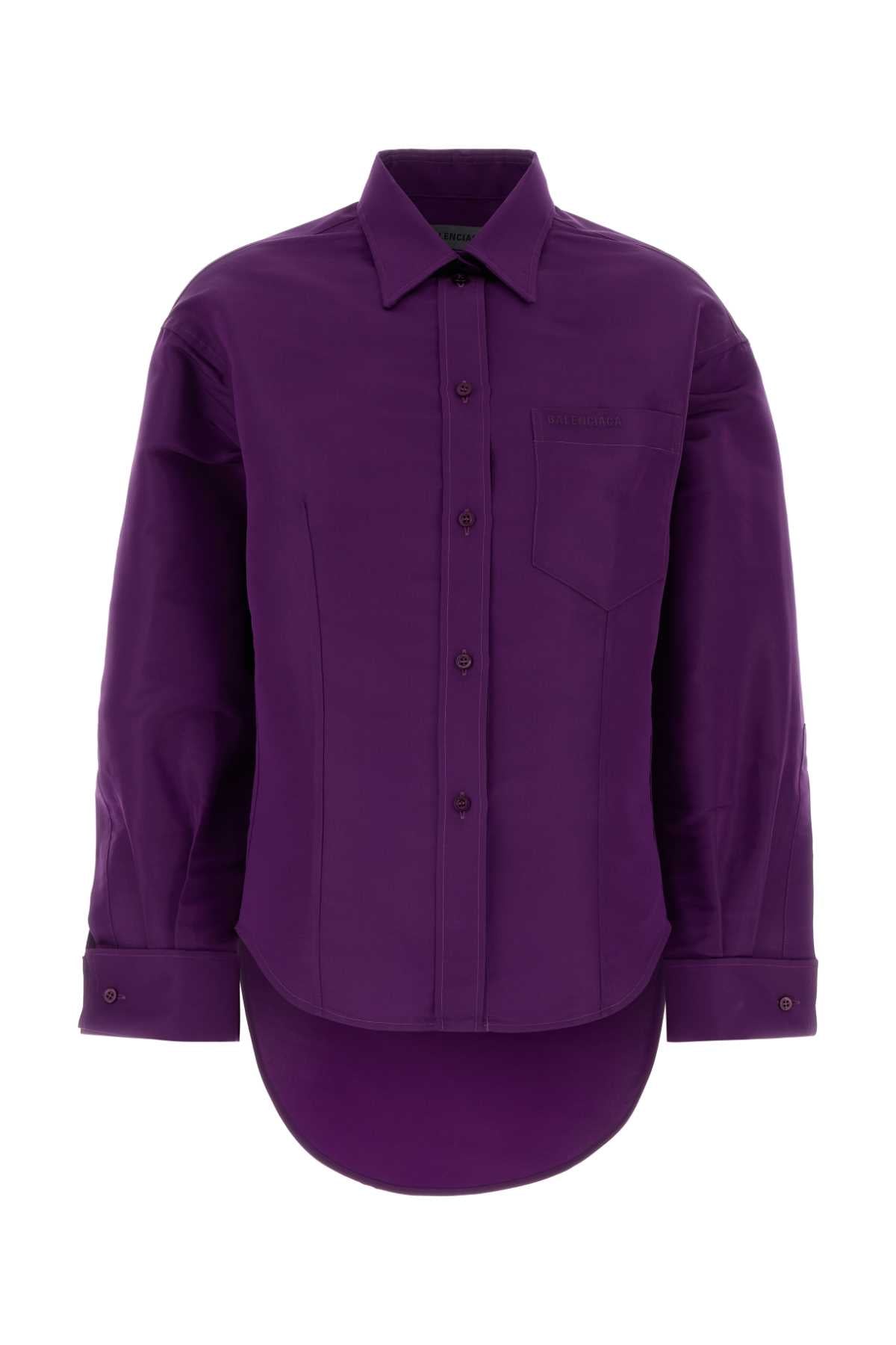 Balenciaga Shirt Shirt — Purple
