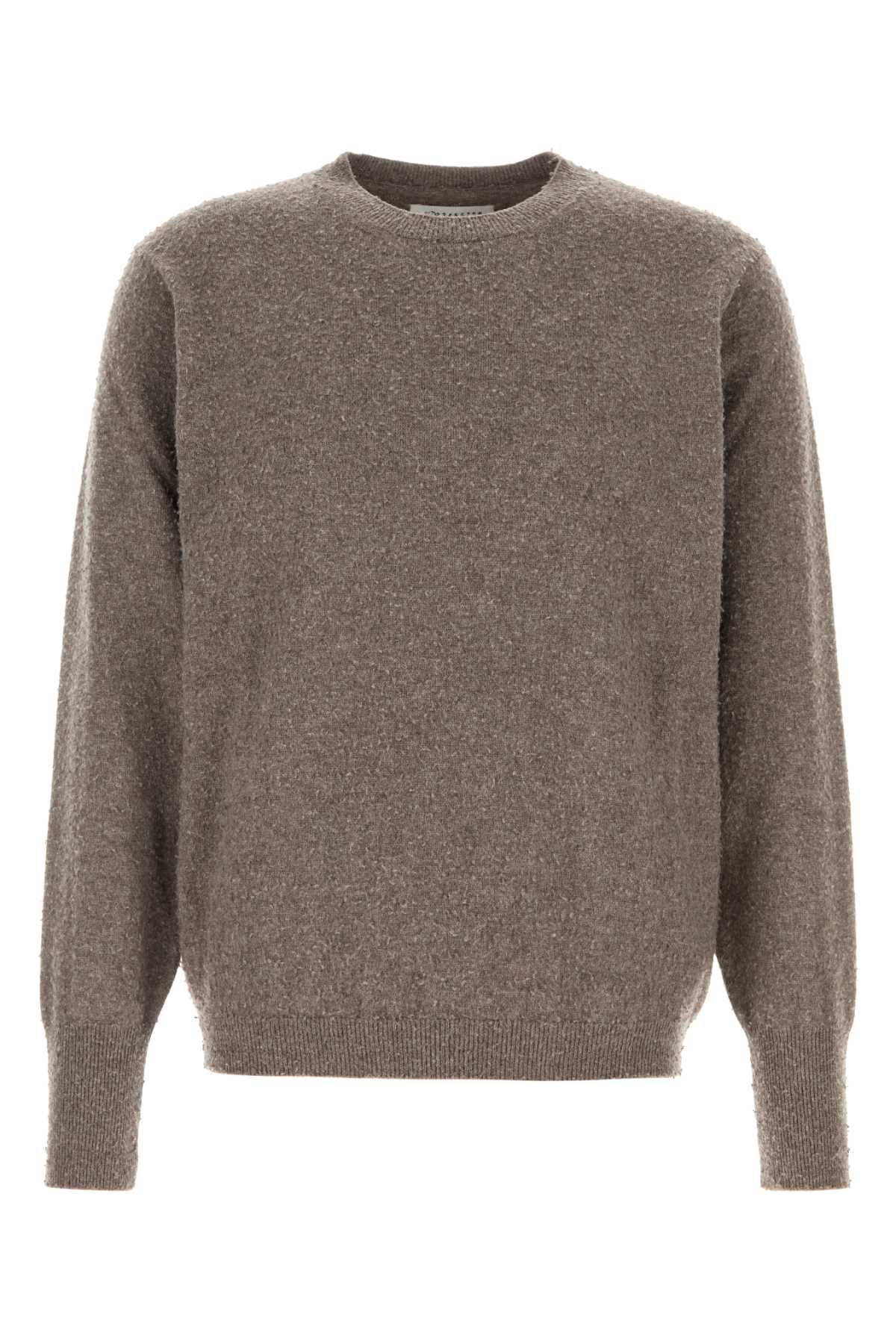 Maison Margiela Cashmere Blend Sweater — Gray