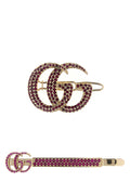 Gucci GG Marmont Hair Clips — Gold