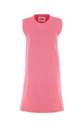 Jil Sander Fluo Pink Polyester Dress — Pink
