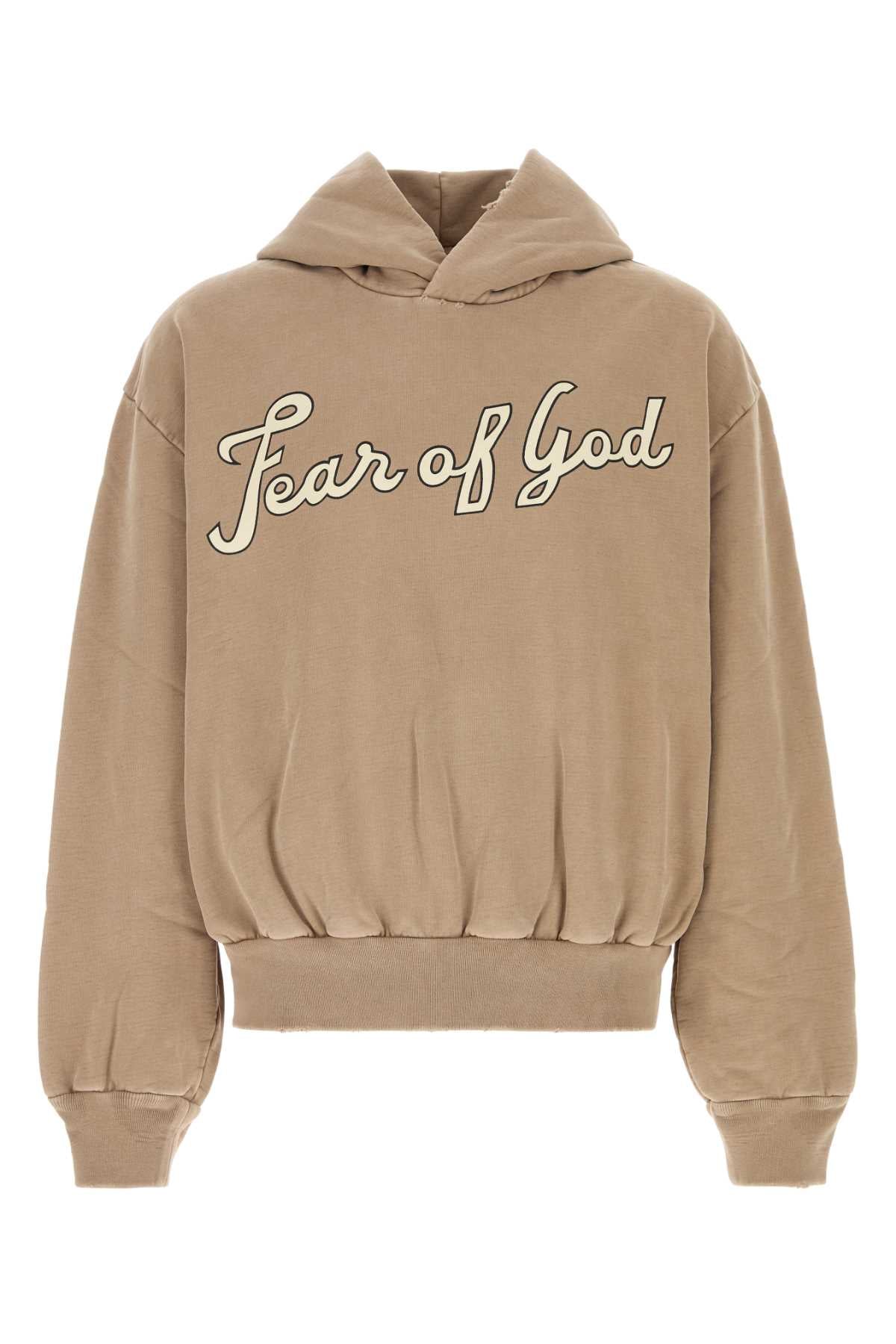Fear Of God Classic Hoodie — Beige