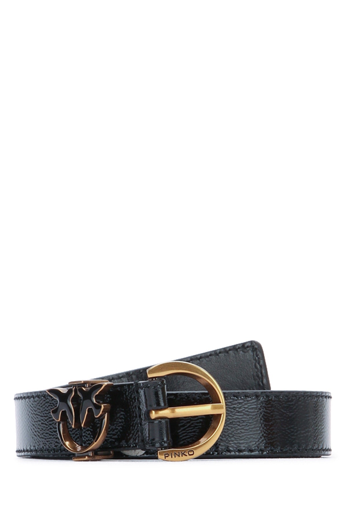Pinko Bottalato Belt — Black