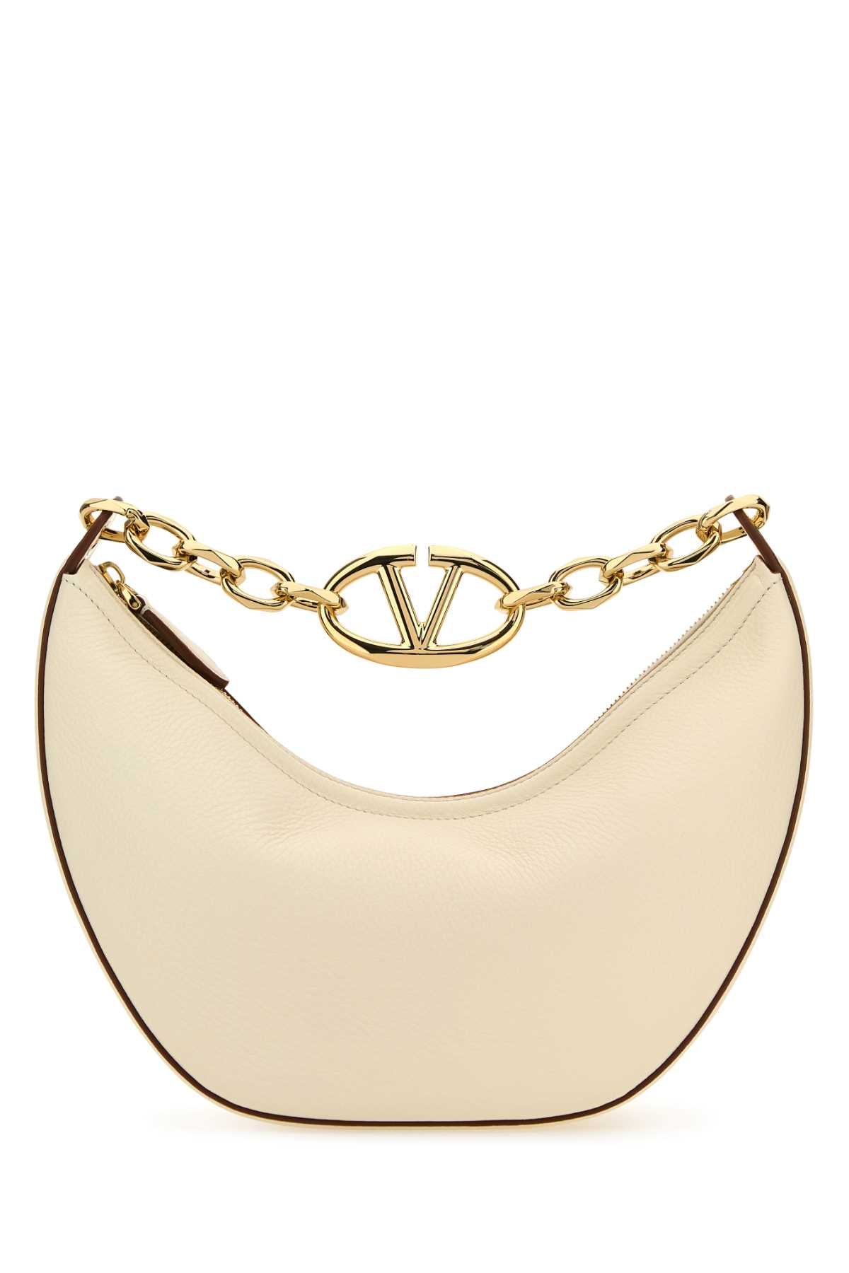 Valentino Garavani Hobo Hobo Bag — Ivory