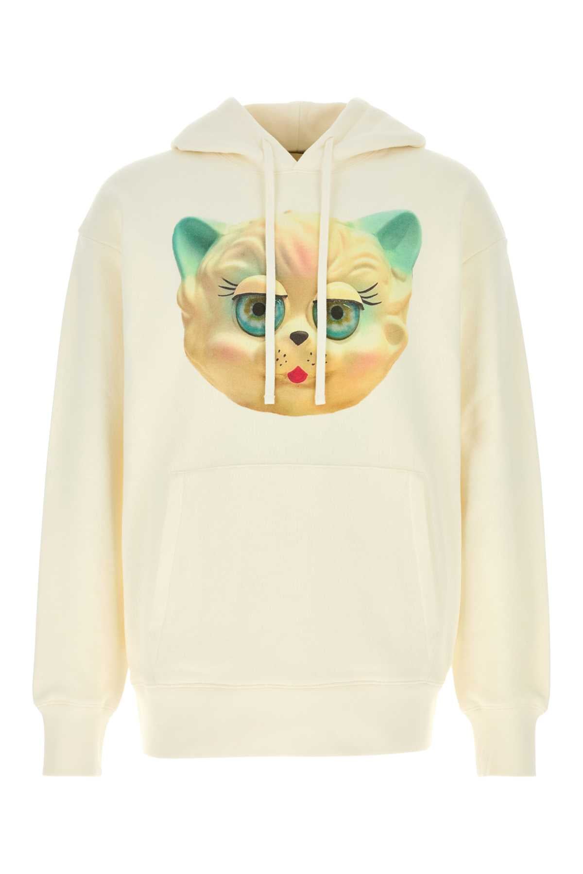 Valentino Garavani Felpa Sweatshirt — White
