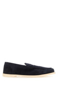 John Lobb Stringate Loafer — Navy