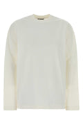 Jil Sander Crew-Neck Cotton T-Shirt — White