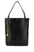 Chloé Spin Shoulder Bag — Black