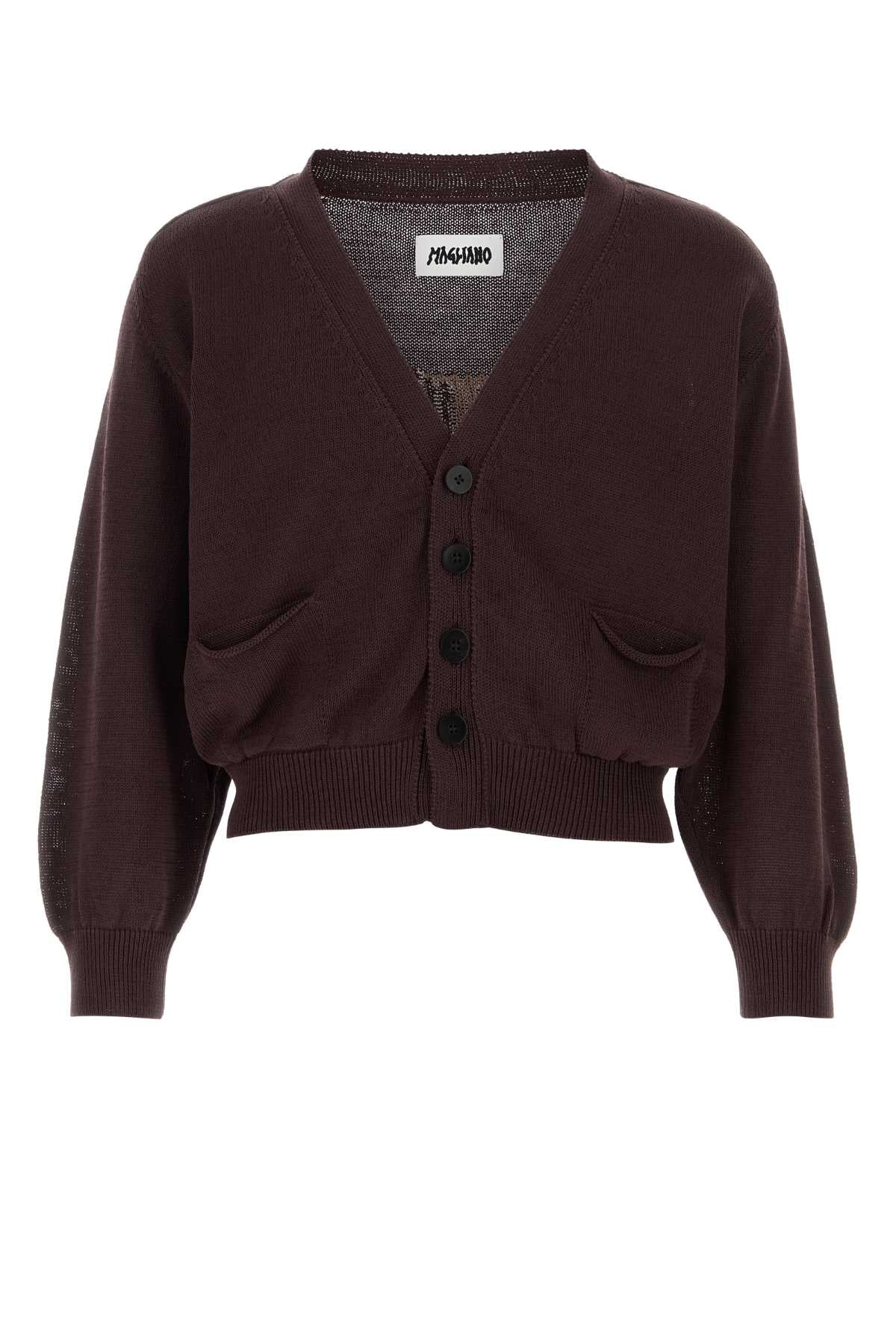 Magliano Grampa Cardigan — Brown