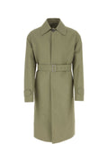 Jil Sander Impermeabile Trench Coat — Green