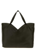 Saint Laurent BV Tote Y Giant Shoulder Bag — Brown